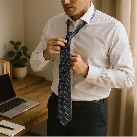 Harvé Bernard by Bernard Holtzman Neck Tie - Picture 3 of 10